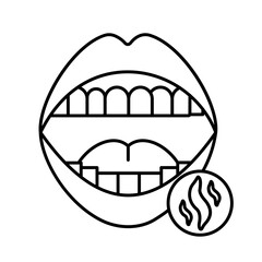 Mouth Vector Icon

