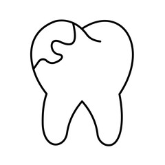 Teeth Vector Icon

