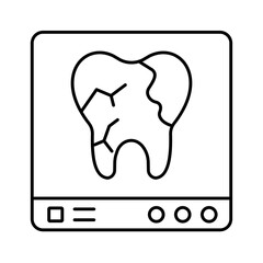 Dental Vector Icon

