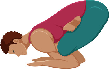 Himalayan yoga asana pose