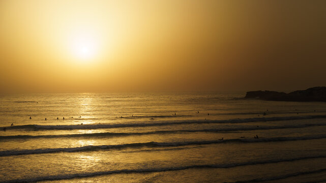 Surfing in Imsouane. Morocco 