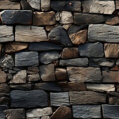 Detailed Shingle Texture. Tileable Game Asset.