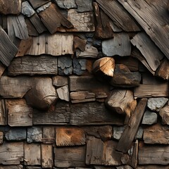 Detailed Shingle Texture. Tileable Game Asset.