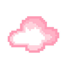 Pink Cloud,pixel, cartoon,cute, vector ,illustration,hand drawn,graphic,cartoon,