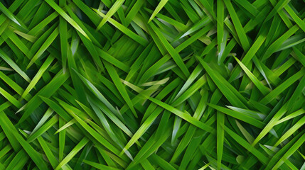 Green Grass Abstract Pattern. Generative AI