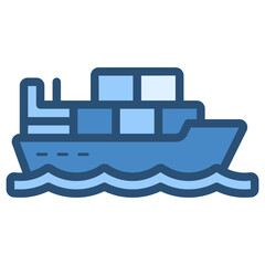 cargo ship icon