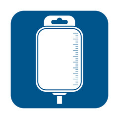 Dropper icon illustration design template in flat style