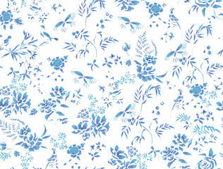 Textile and digital seamless design 