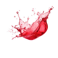 water color splash isolated on white