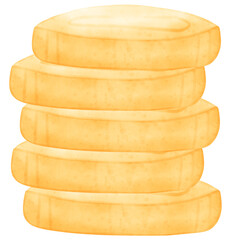 Money, watercolor money, money illustration, coins, dollar, bank