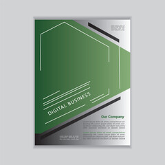 Corporate flyer design template