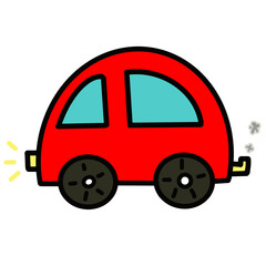 truck isolated on white