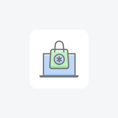 Medicine Check List with Heart, Checklist Vector Awesome Fill Icon