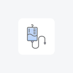 Bone, Fracture, Injury, Orthopedics Vector Awesome Fill Icon