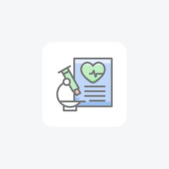 Brain, Treatment, Neurology Vector Awesome Fill Icon