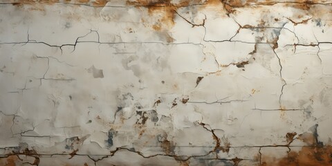 Rough White Painted Wall Texture