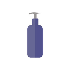 Spray bottle skincare, flat design style illustration, cosmetic jar icon vector