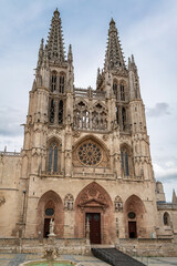 Fototapeta na wymiar Cathedral of Burgos Spain