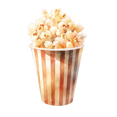 A bucket of popcorn