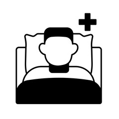 Patient Vector Icon

