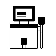 Dental equipment Vector Icon

