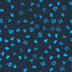 Set Covered with tray of food, Sun and cloud weather, Add new file and Cloud snow rain on seamless pattern. Vector