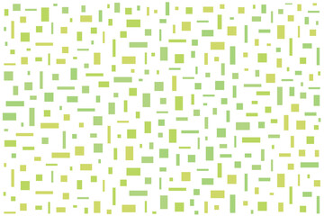 緑色の四角形模様