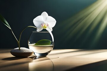 still life with orchid