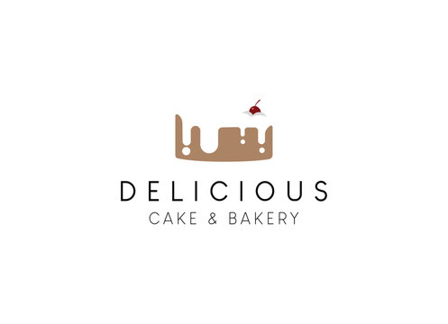 Sweet Cake Logo Cupcake Logo Icon