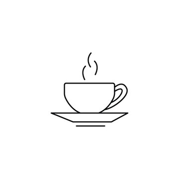 beverage cup icon Web design, mobile app.