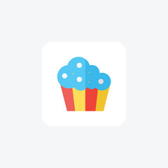 Ice Cream Flat Icon