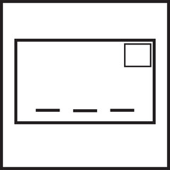 black and white frame for text