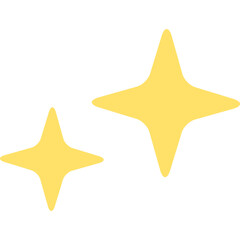 golden star isolated on white