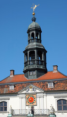 A carillon is installed in an octagonal tower. This tower is constructed with abat-sons to reflect...