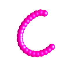 Obraz premium C text buble