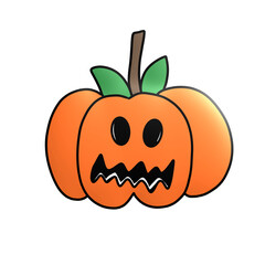 halloween pumpkin face