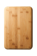empty cutting board on top of a table. appetizer board on white background. Board concept. Appetizer concept.