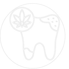 Weed Vector Icon

