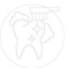 Teeth Vector Icon

