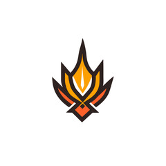 Inferno-inspired Excellence Dynamic Fire Logo Image Igniting Visual Impact