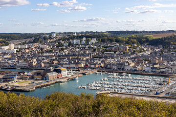 Ausblick auf Fécamp - Kreidefelsen - Normandie 5