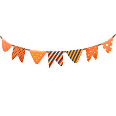 Obraz premium Halloween party flag.