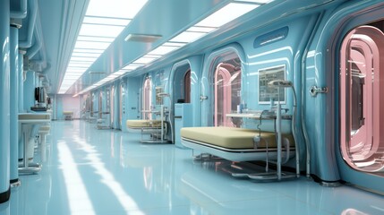  Futuristic Hospital Corridor Design for Medical Advancements