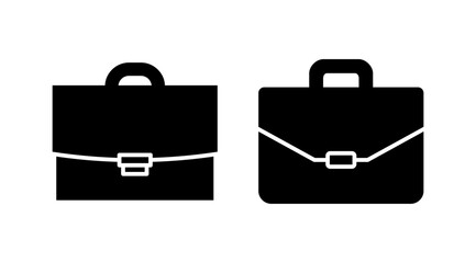 Briefcase icon vector. Portfolio vector icon. suitcase icon