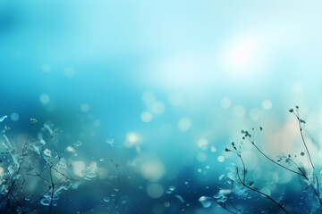 A soothing blue background with a subtle texture, perfect for corporate presentations, business background Generative AI