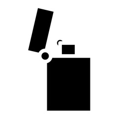 gas lighter glyph 