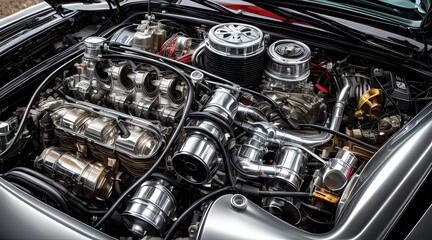powerful car engine