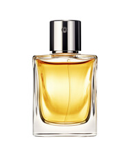 Elegant bottle of perfume isolated on transparent or white background, png - obrazy, fototapety, plakaty