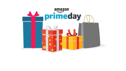 Prime Day Animation. The Best Deals and Discount. Good for Attention, Banner and Promotion.