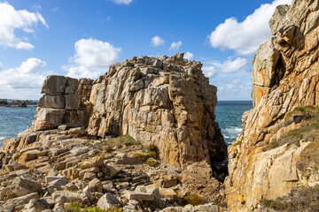 Le Gouffre Plougrescant - Bretagne Frankreich 11